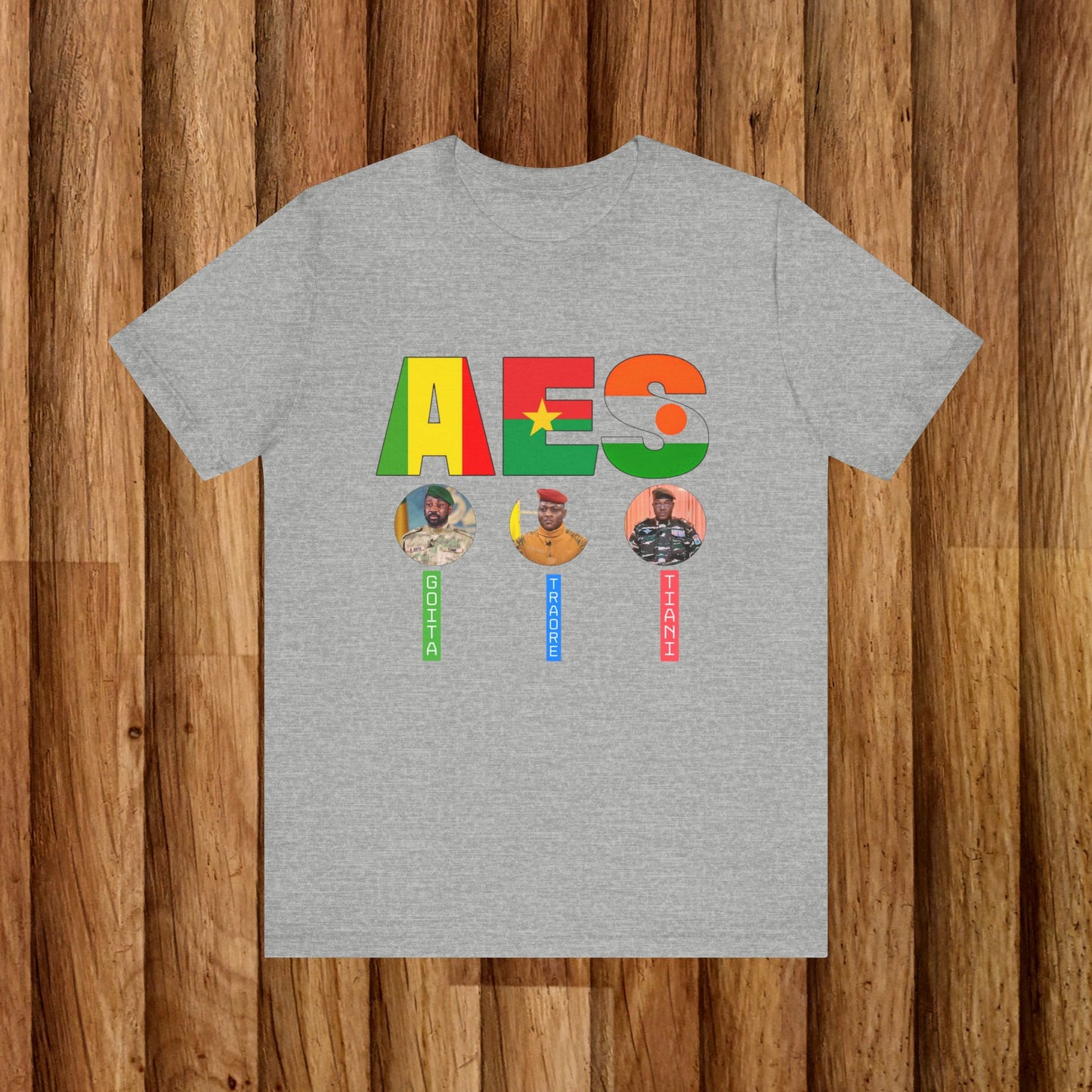 AES Unisex Jersey Tee - Celebrate Identity & Unity