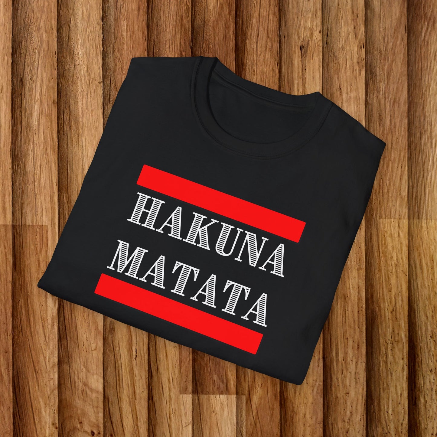 Hakuna Matata Unisex Softstyle T-Shirt - Fun and Relaxed Vibe for Everyday Wear