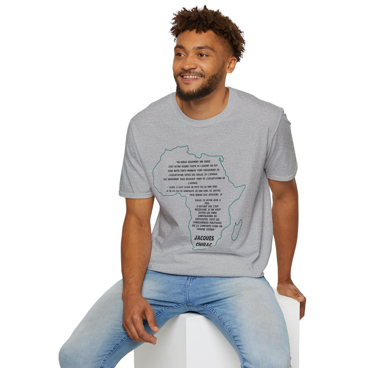 Afrique pillée par Occident| Unisex T-Shirt