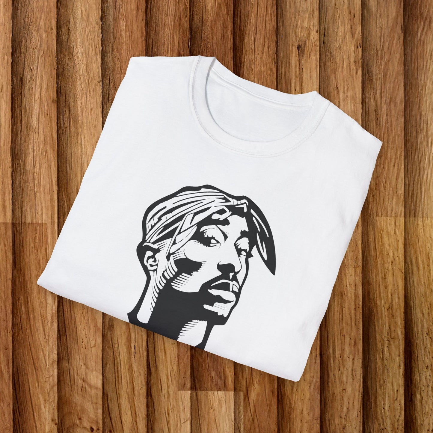 2pac  Unisex Softstyle T-Shirt - Social Justice Statement Tee