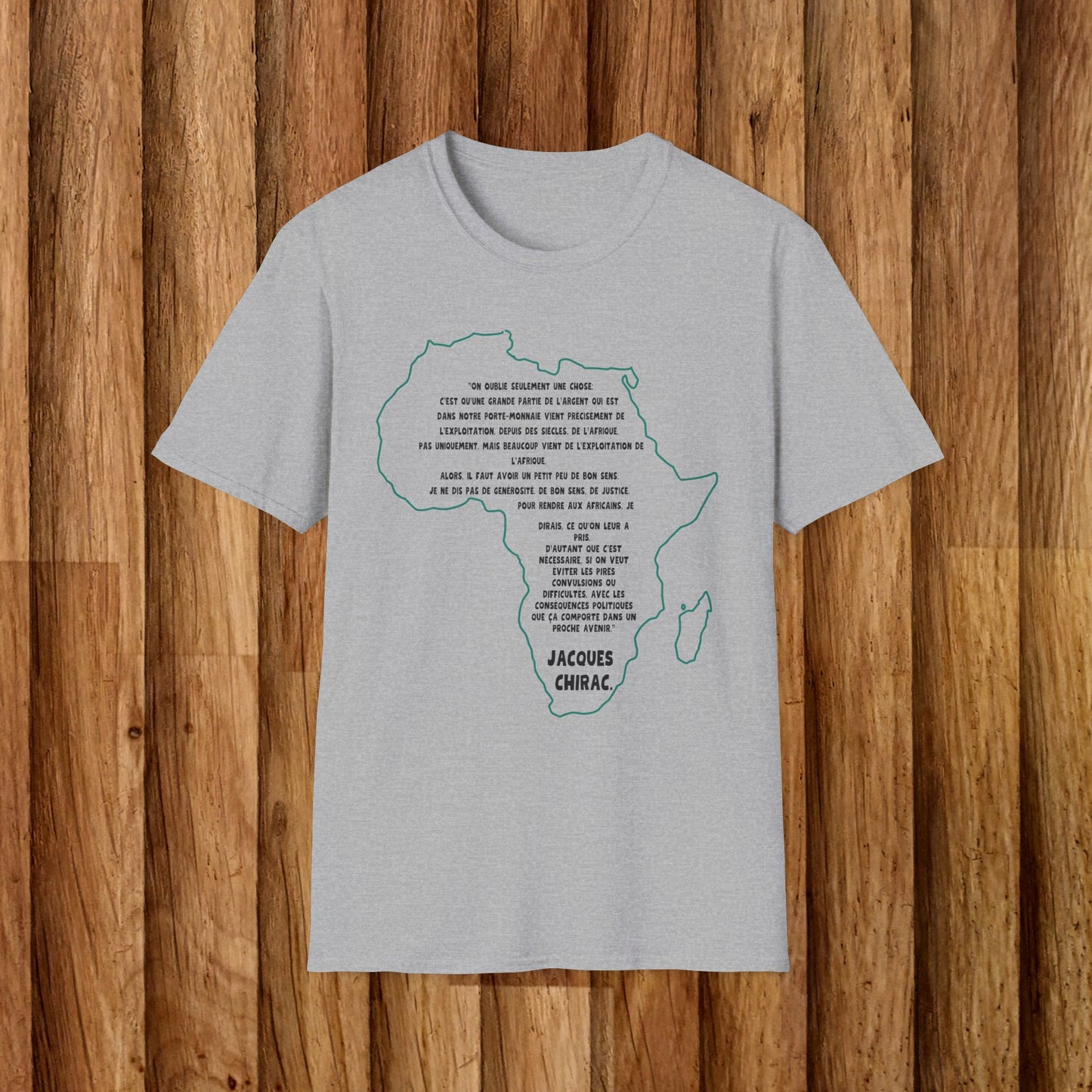 Afrique pillée par Occident| Unisex T-Shirt