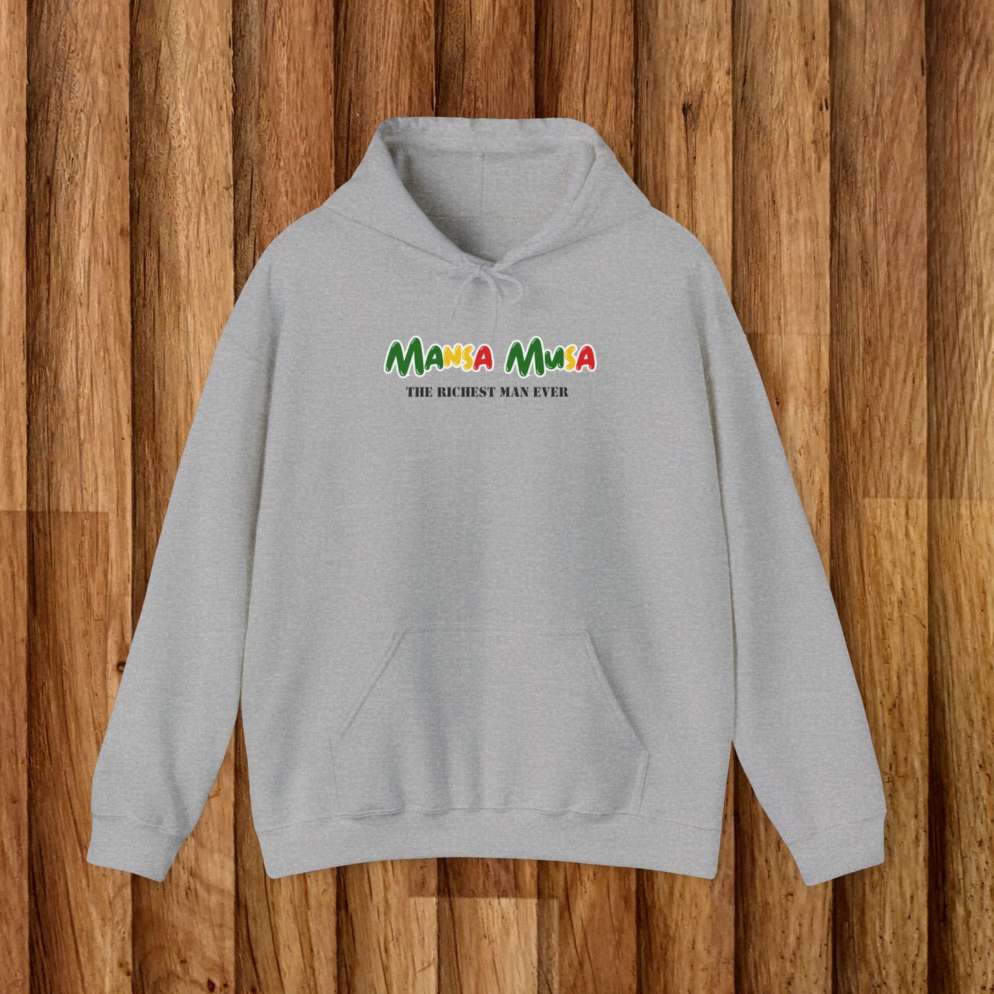 Mansa Musa Heavy Blend Hoodie - Celebrate the Richest Man Ever