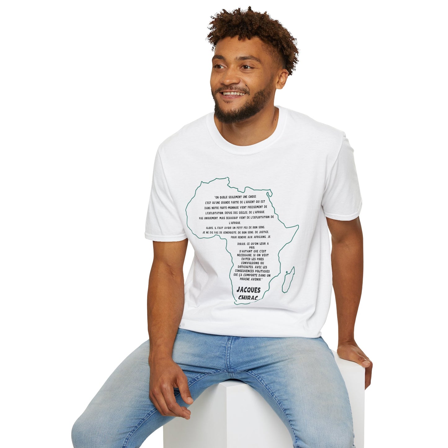 Afrique pillée par Occident| Unisex T-Shirt