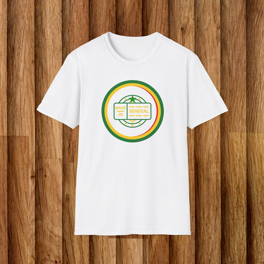 Made in Senegal Unisex Softstyle T-Shirt - Cultural Pride Apparel