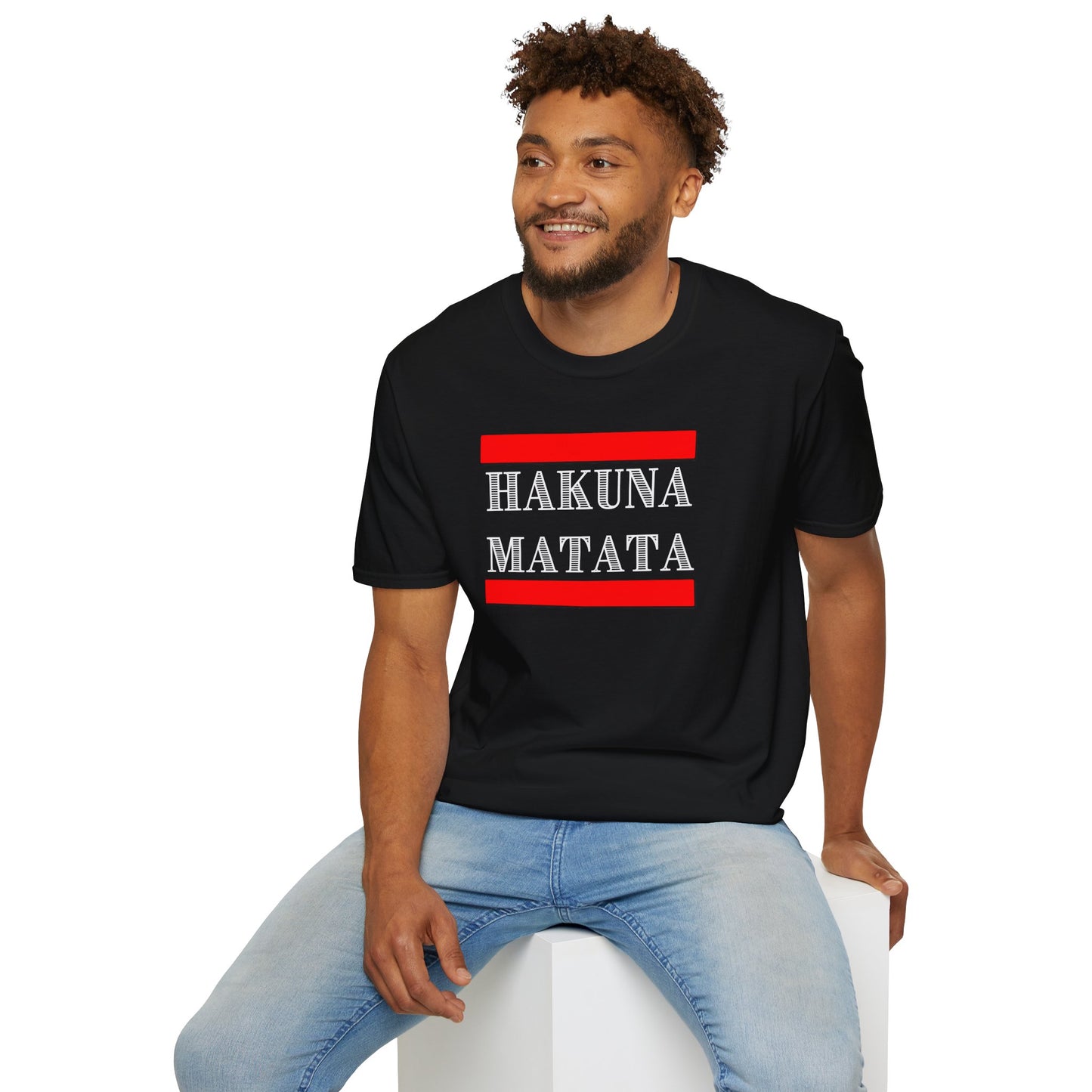 Hakuna Matata Unisex Softstyle T-Shirt - Fun and Relaxed Vibe for Everyday Wear