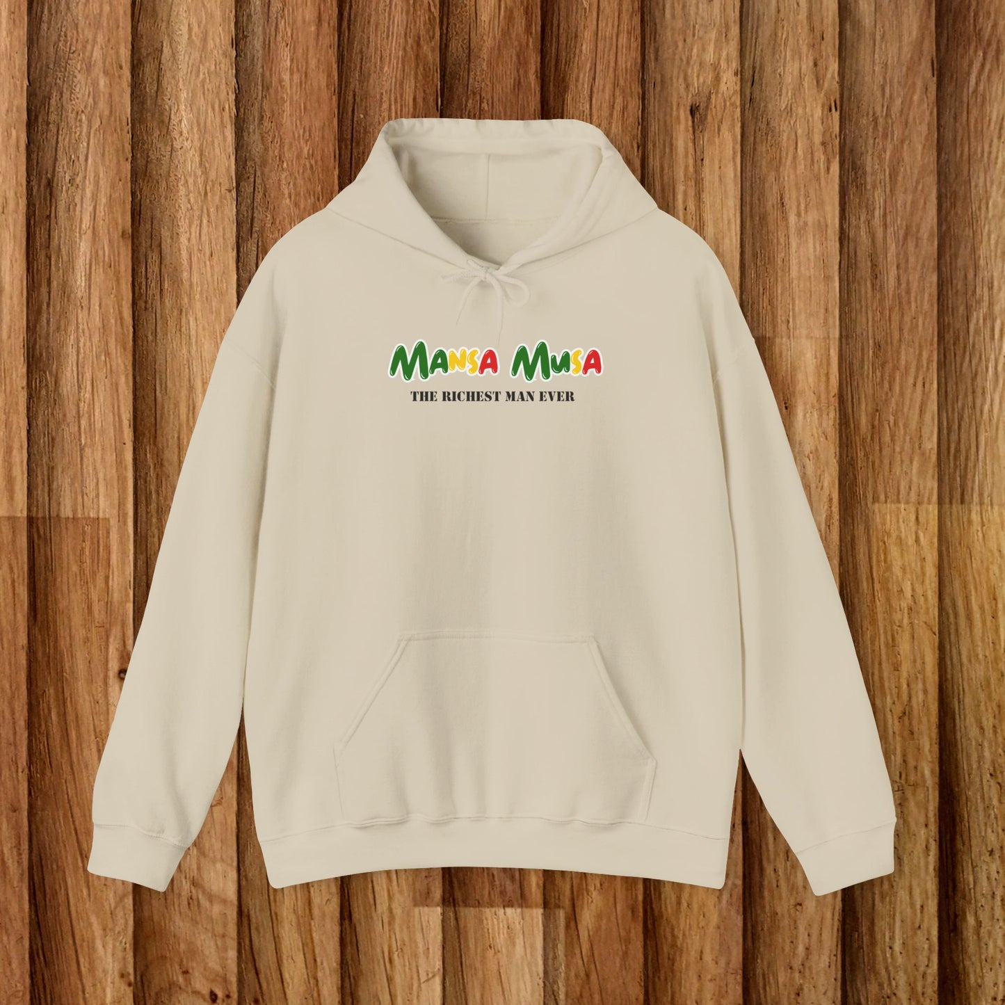 Mansa Musa Heavy Blend Hoodie - Celebrate the Richest Man Ever