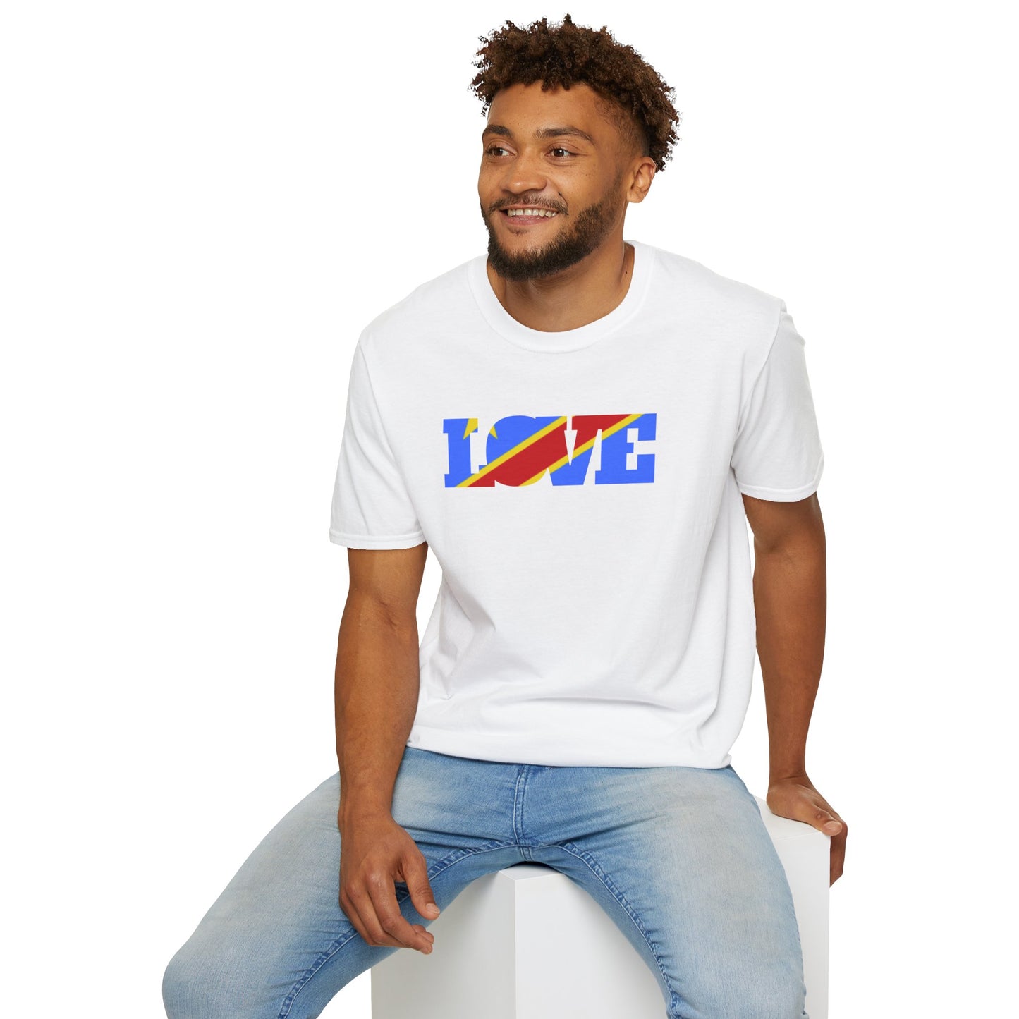 I Love Congo  Unisex Softstyle T-Shirt