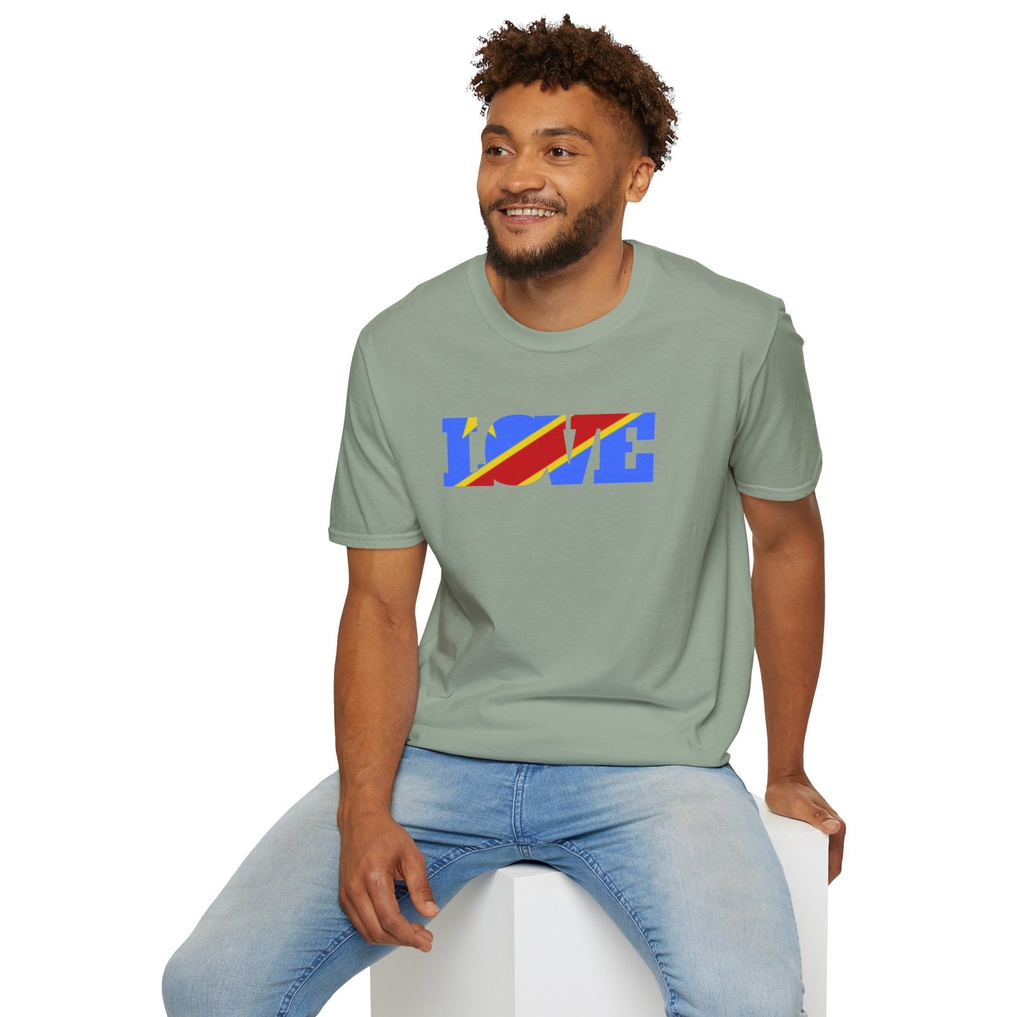 I Love Congo  Unisex Softstyle T-Shirt