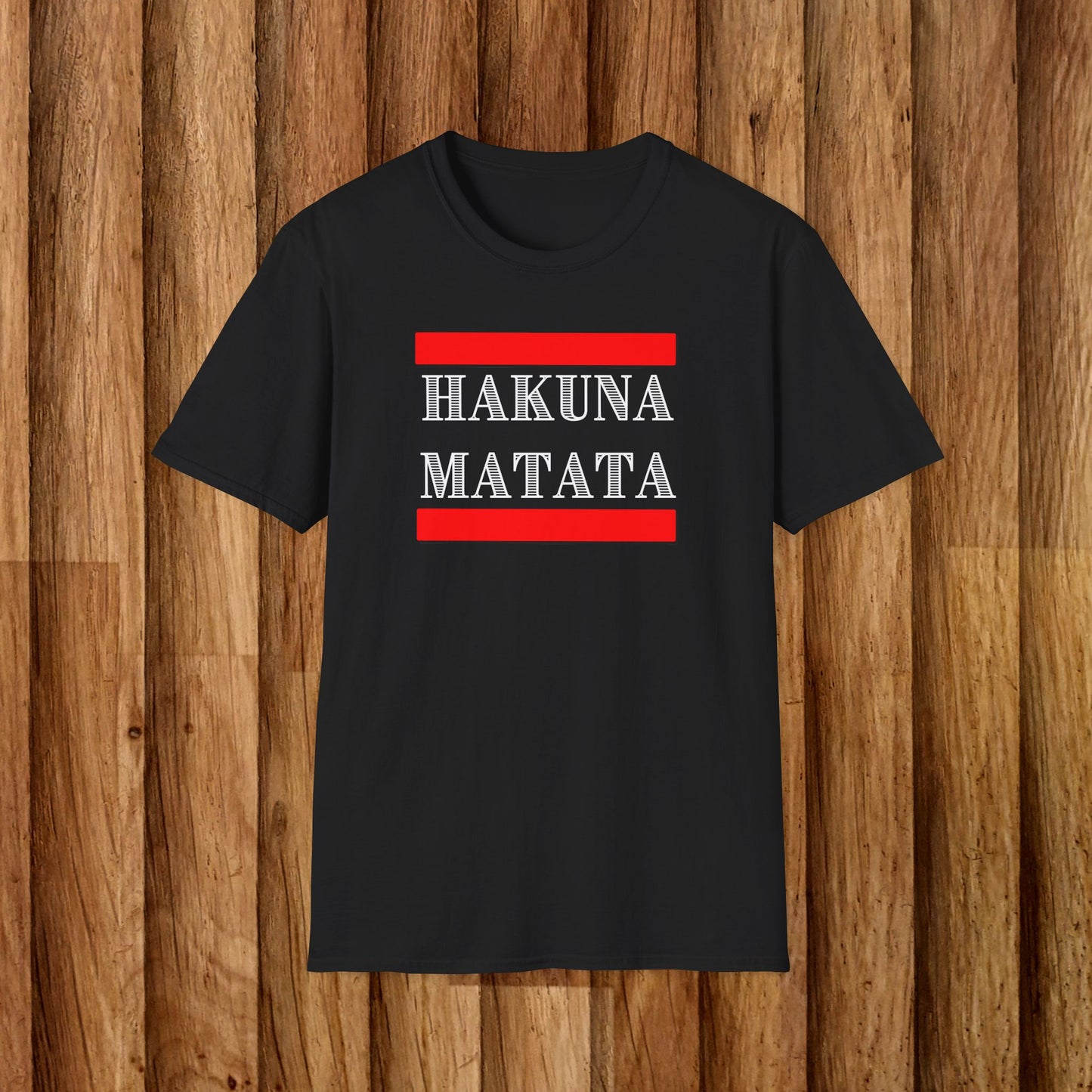 Hakuna Matata Unisex Softstyle T-Shirt - Fun and Relaxed Vibe for Everyday Wear