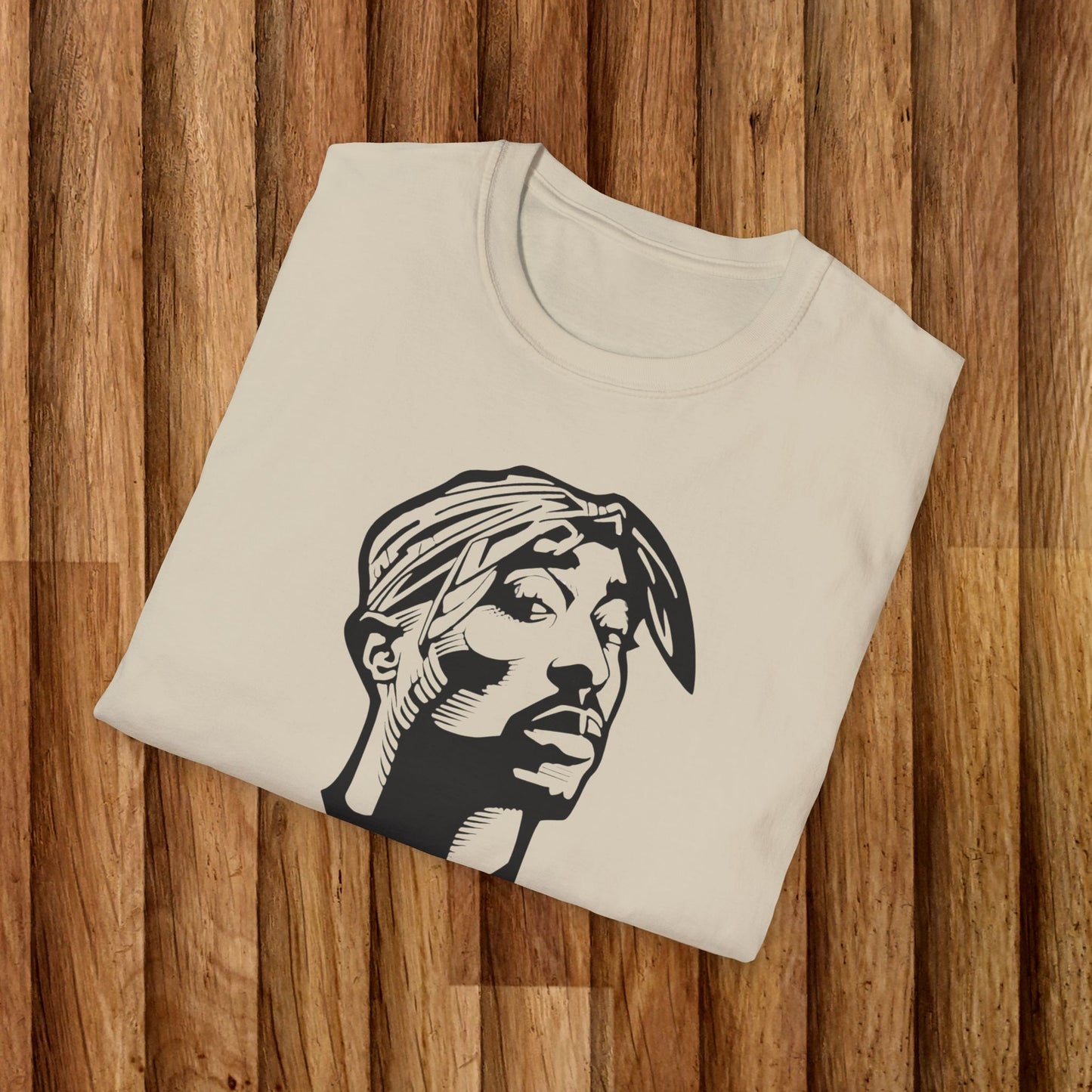 2pac  Unisex Softstyle T-Shirt - Social Justice Statement Tee