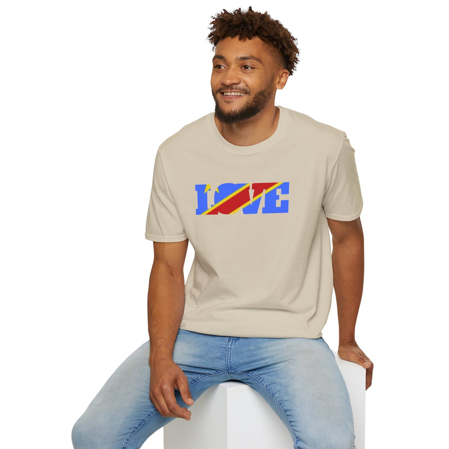 I Love Congo  Unisex Softstyle T-Shirt