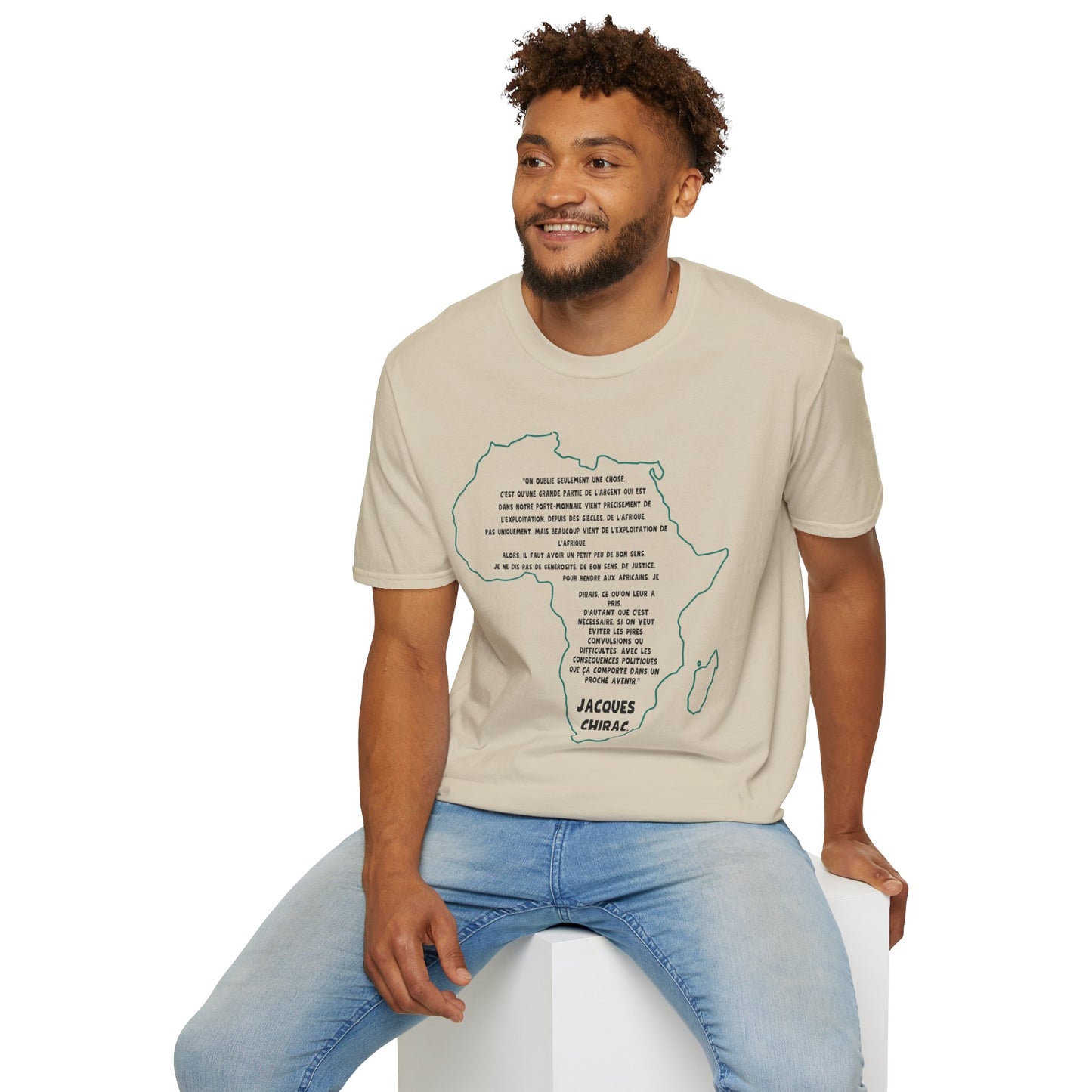 Afrique pillée par Occident| Unisex T-Shirt