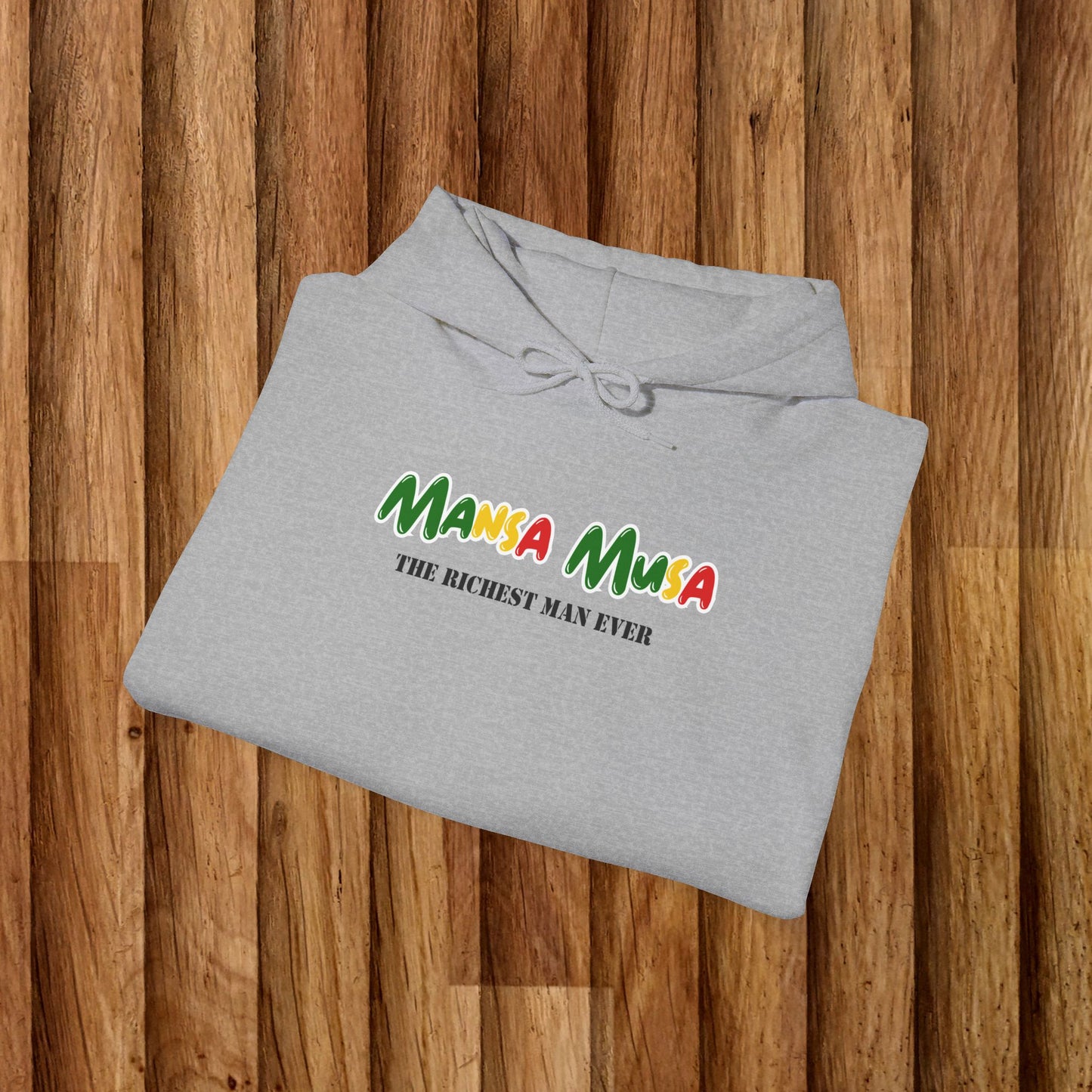 Mansa Musa Heavy Blend Hoodie - Celebrate the Richest Man Ever