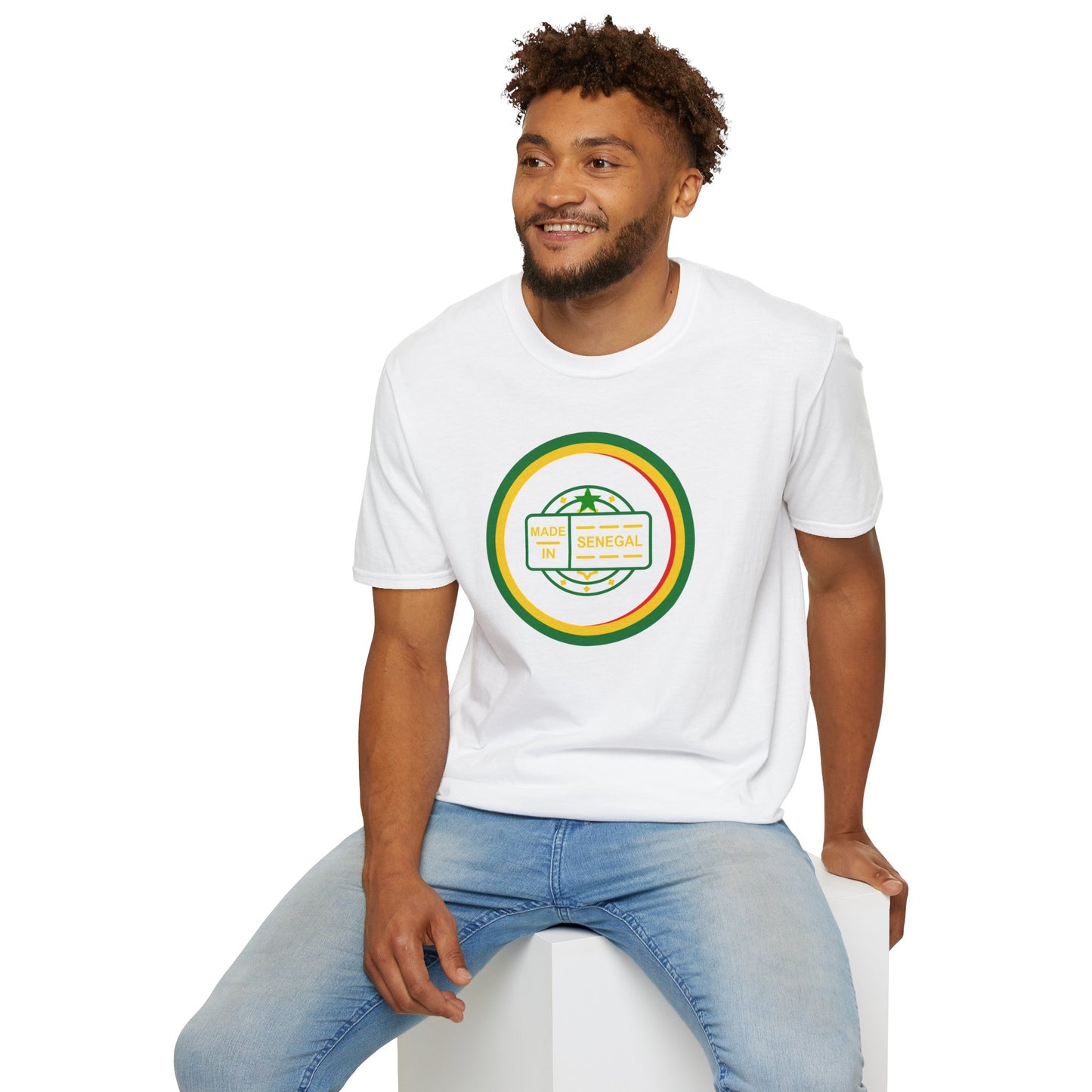 Made in Senegal Unisex Softstyle T-Shirt - Cultural Pride Apparel