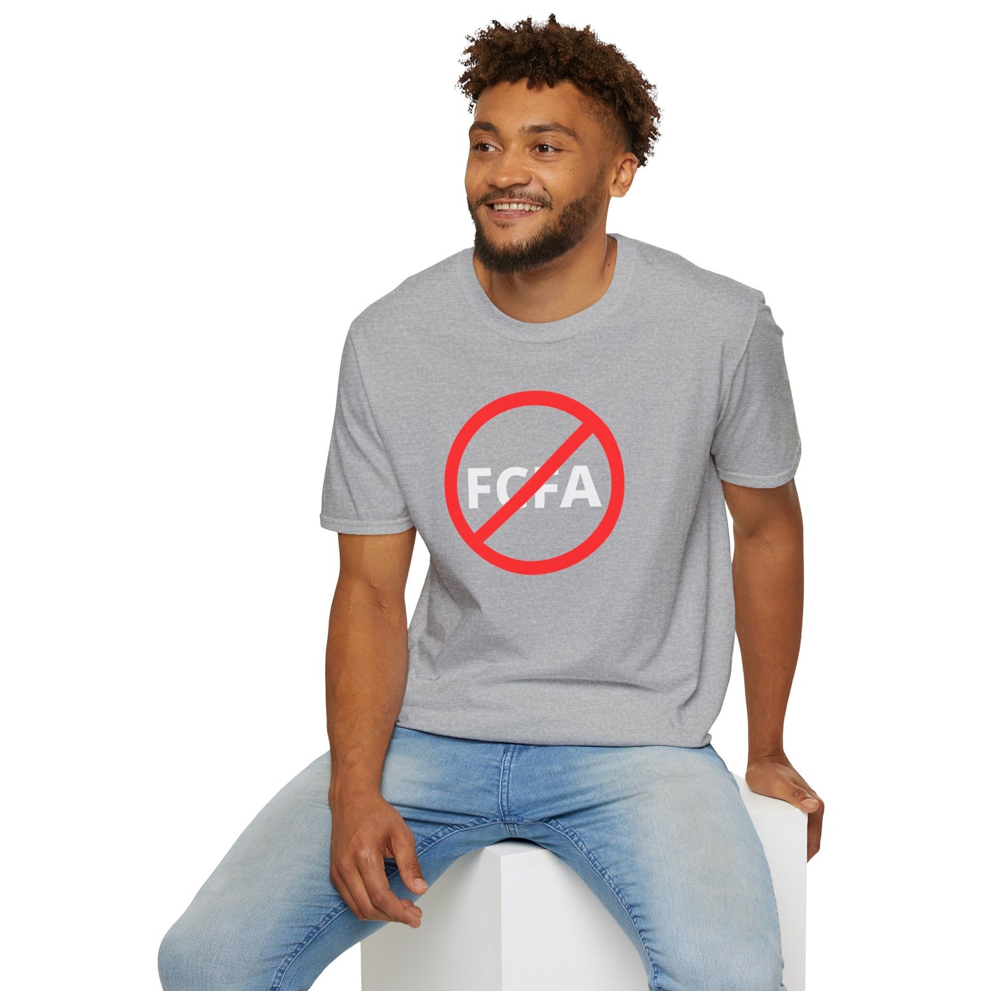 STOP FCFA Unisex Softstyle T-Shirt