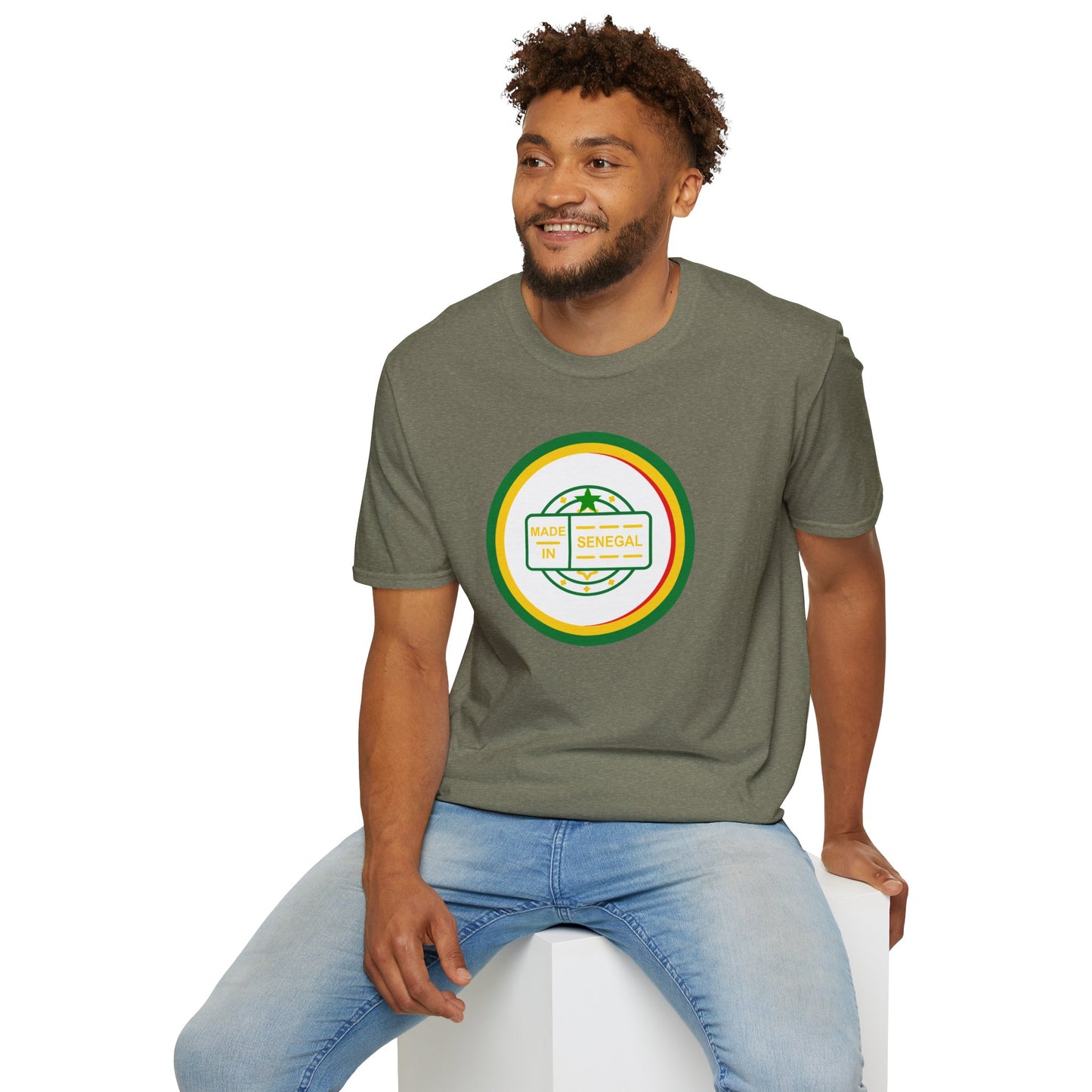 Made in Senegal Unisex Softstyle T-Shirt - Cultural Pride Apparel