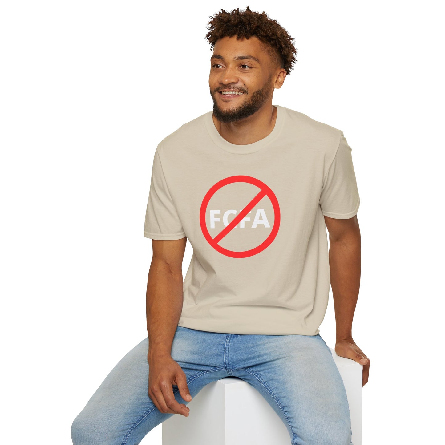 STOP FCFA Unisex Softstyle T-Shirt