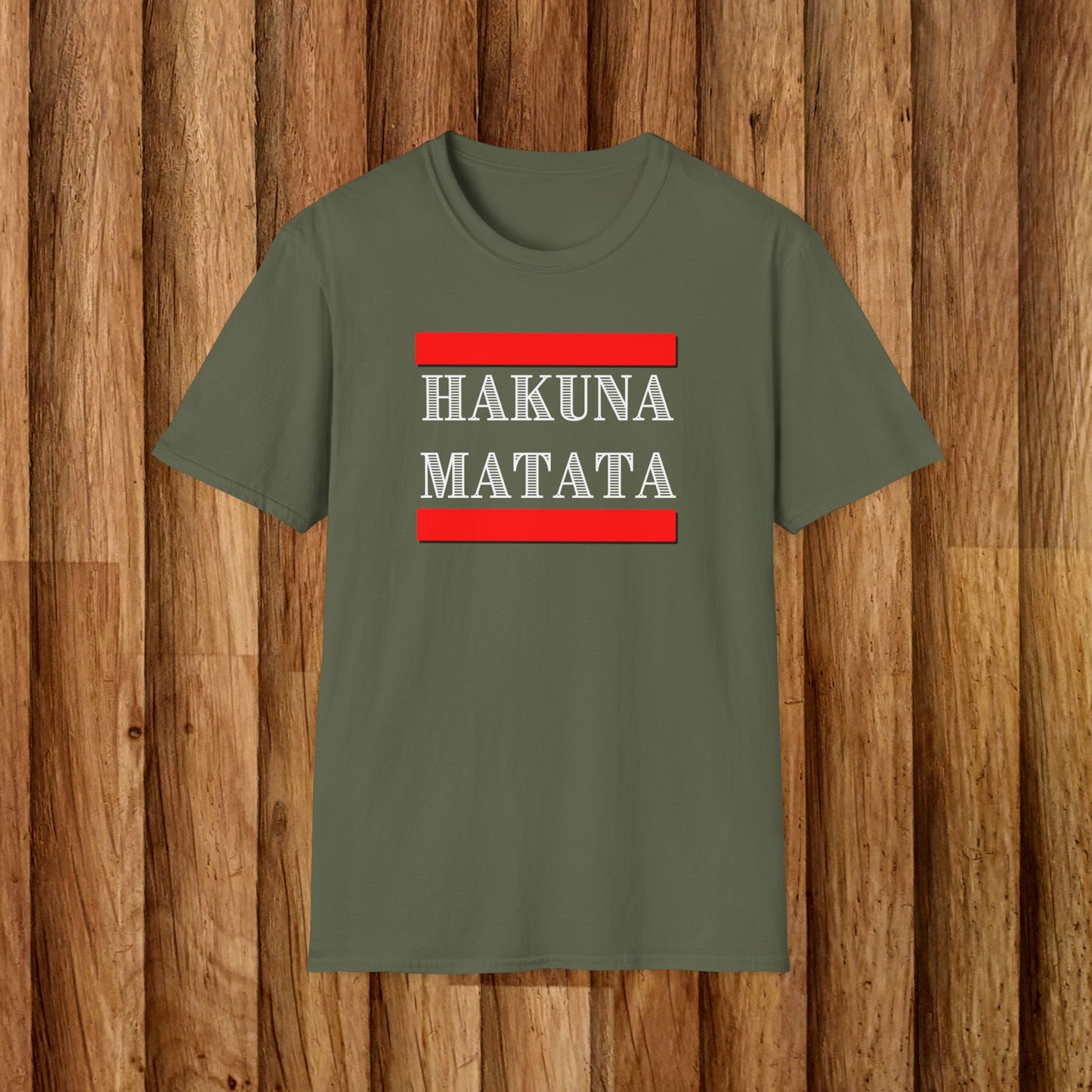 Hakuna Matata Unisex Softstyle T-Shirt - Fun and Relaxed Vibe for Everyday Wear