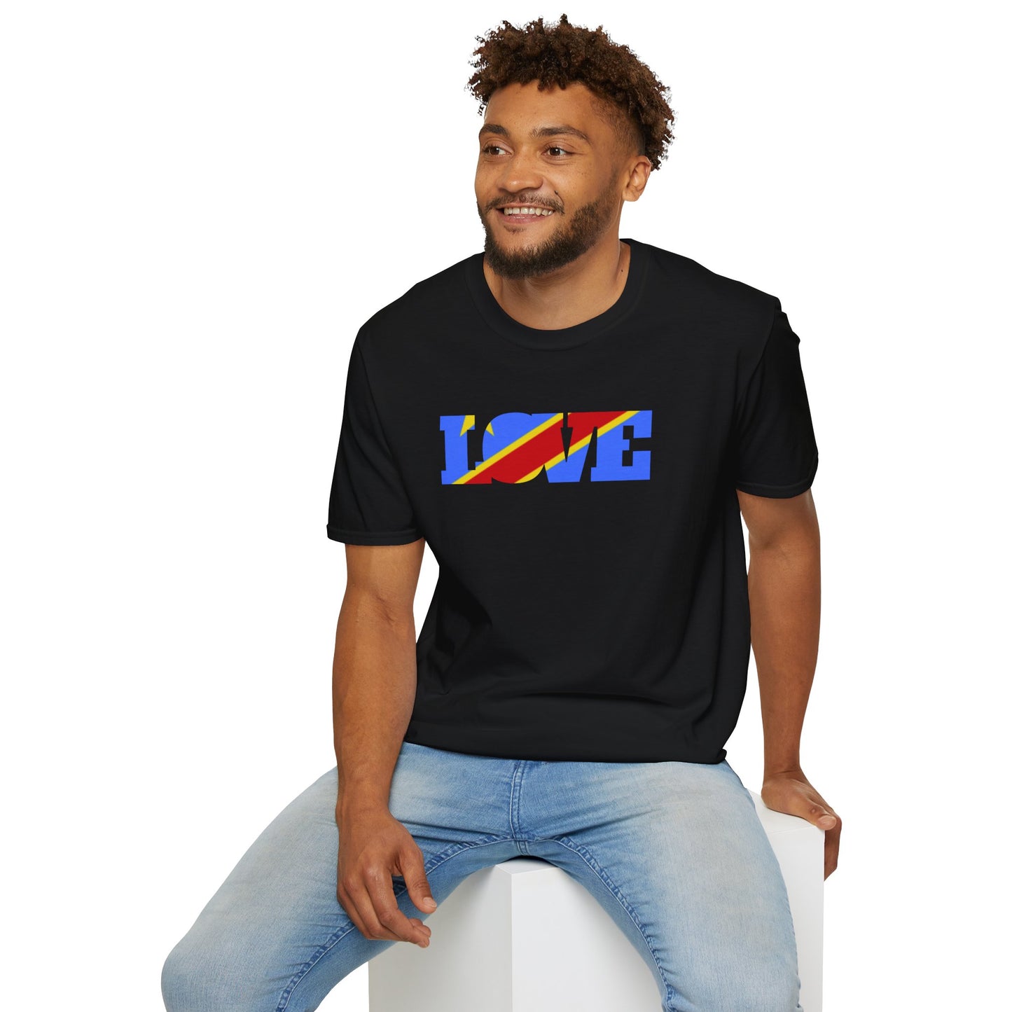 I Love Congo  Unisex Softstyle T-Shirt