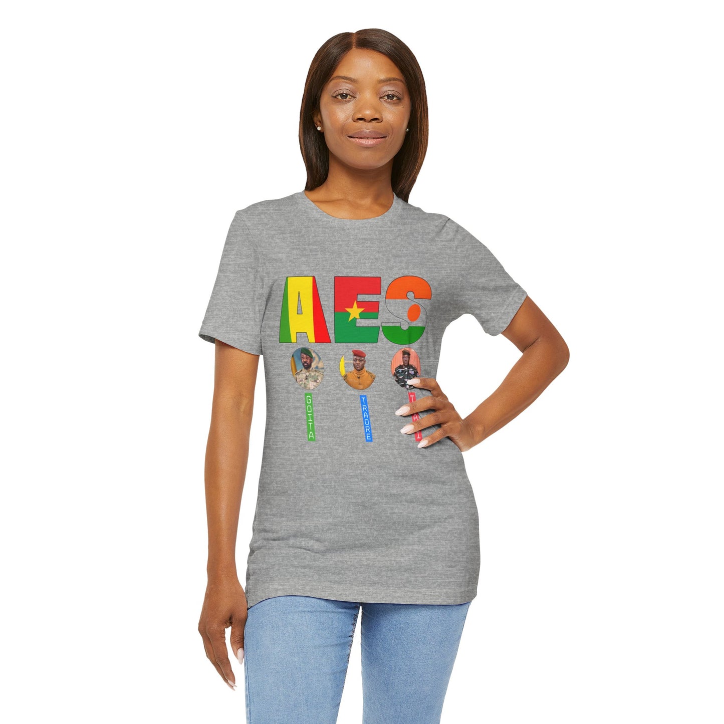 AES Unisex Jersey Tee - Celebrate Identity & Unity