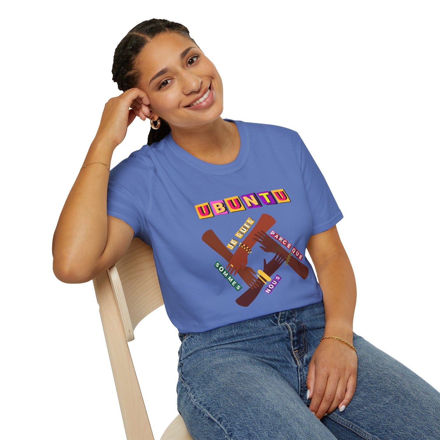 Ubuntu Unisex Softstyle T-Shirt - Empowering Community Design