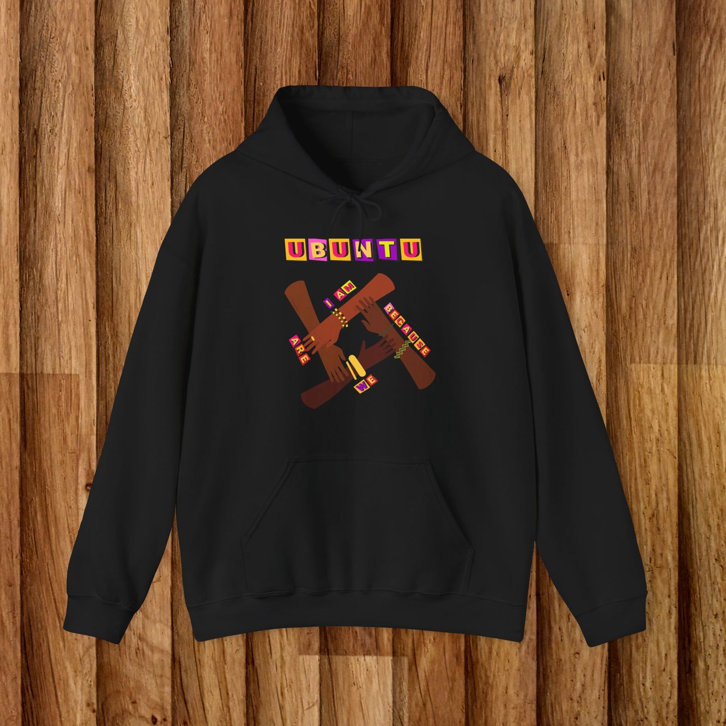 Ubuntu Unisex Heavy Blend™ Hooded Sweatshirt - Embrace Community and Togetherness