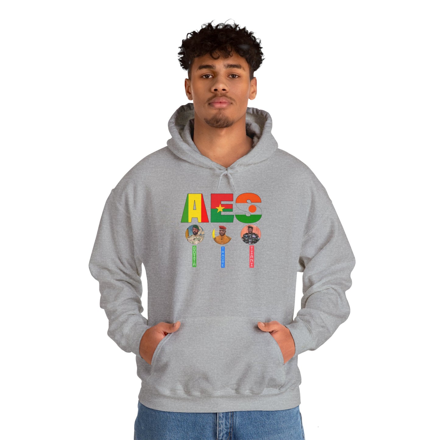 AES Hoodie Unisex Heavy Blend™